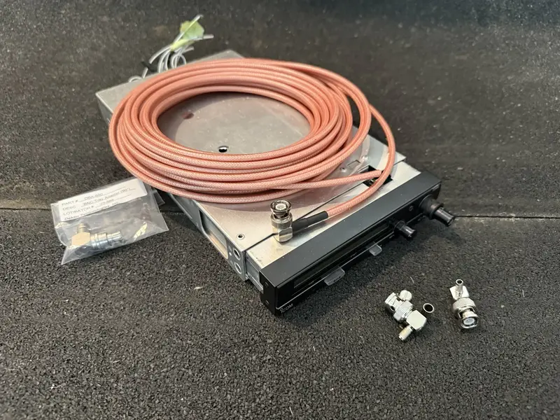 Aircraft radio, coax cable, adapters, and connector parts