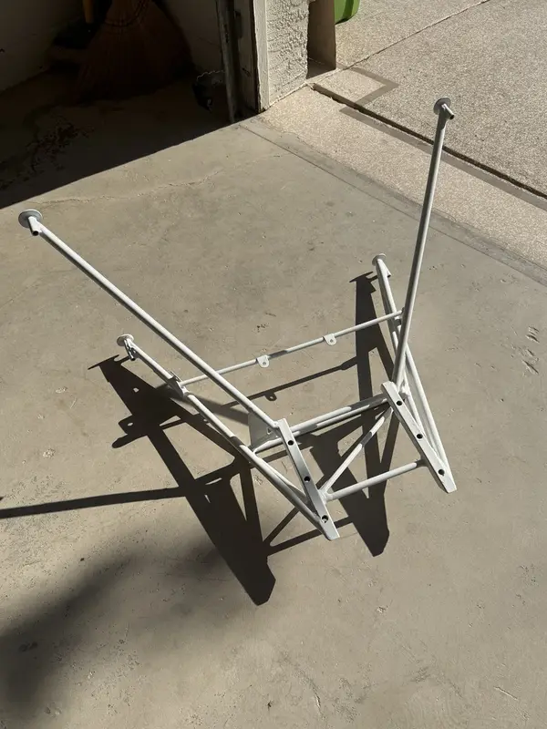 Finished painted engine cage after documented coordination